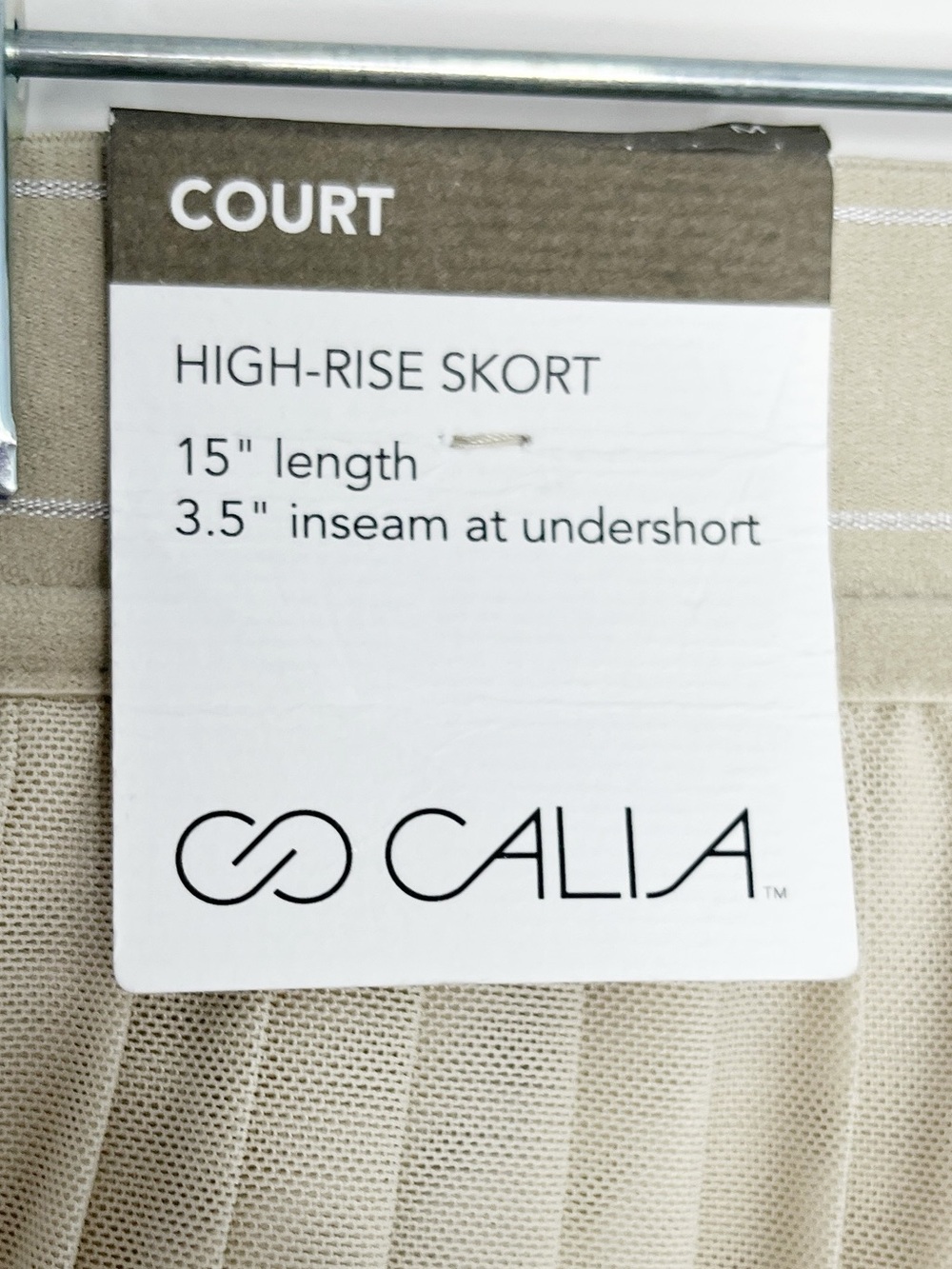 Calia Womens High Rise Skort Size Medium - Picture 6 of 9